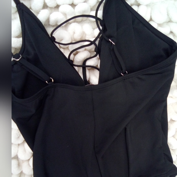 Sexy Black One Piece Juicy Couture Swimsuit - Picture 5 of 7